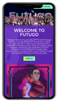 graphic of futugo design on mobile